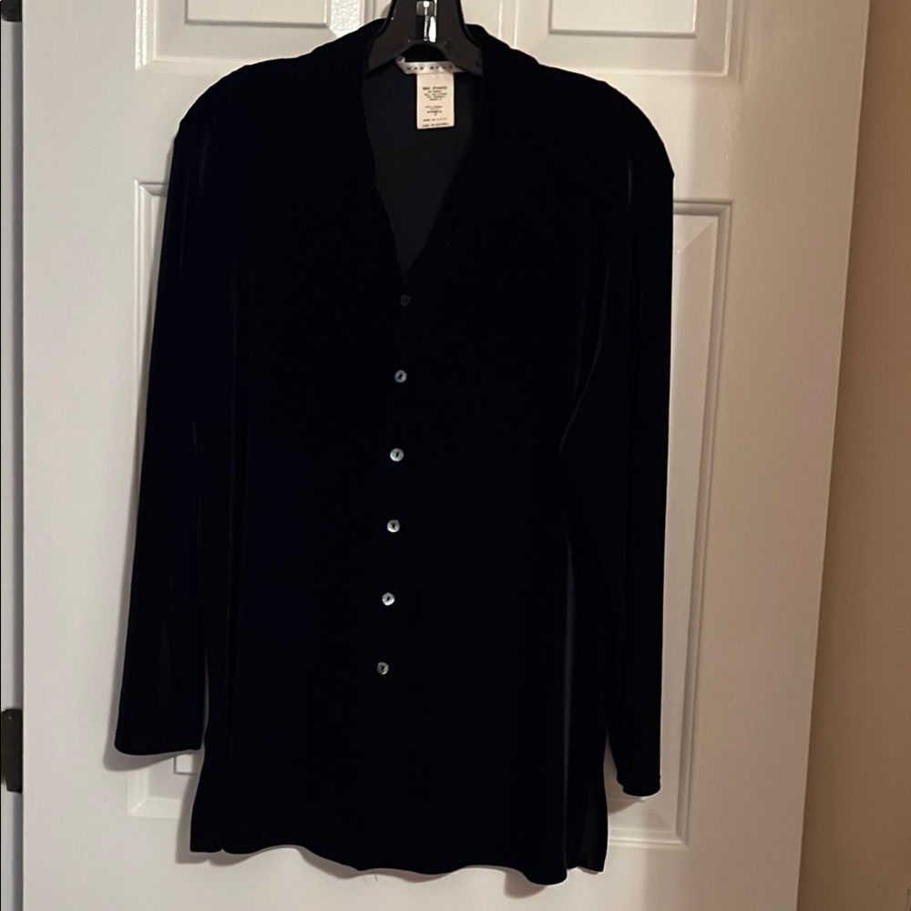 Max Studio Velvet Tunic